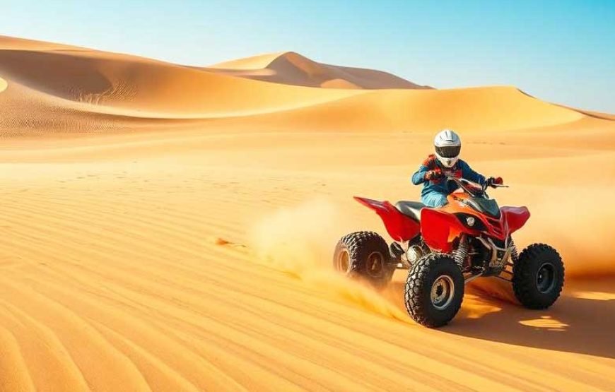 Jeddah Desert Safari Quad Bike | Adventure & Bedouin Experience