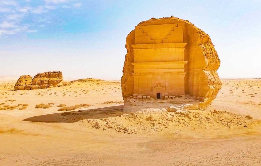 Madain Saleh Tour from AlUla | Hegra, Dadan & Elephant Rock